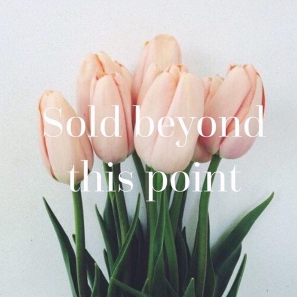 Sold from this point down